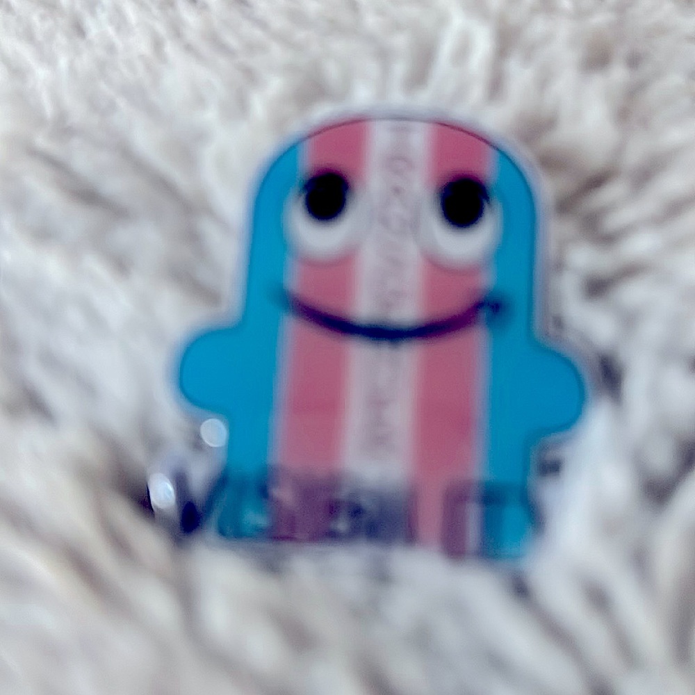 Amazon Peccy “Transgender/Visibility” Pin